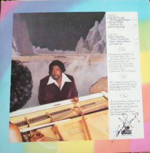 Barry White signed record